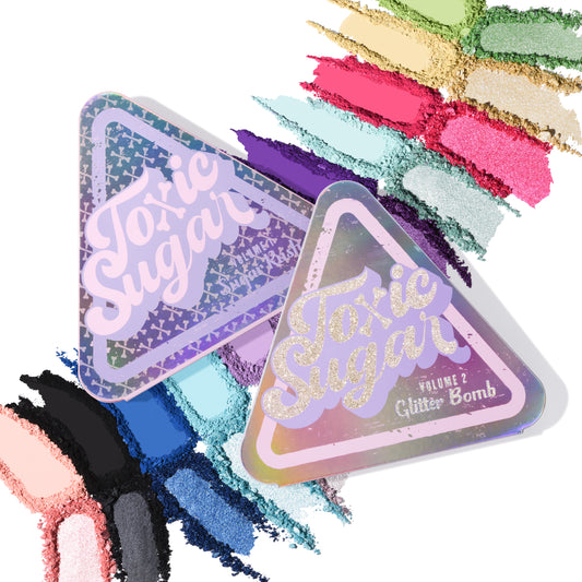 Unleash Your Sweet Tooth with the Toxic Sugar Eyeshadow Palette Ultimate Bundle!