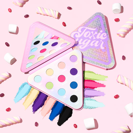 Create Stunning Contrast: Pairing Sugar Rush and Glitter Bomb the Perfect Makeup Bundle