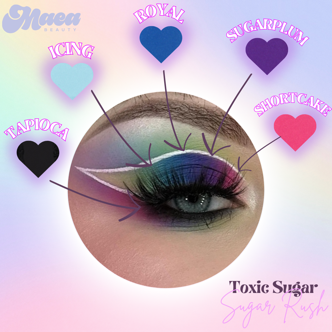 TOXIC SUGAR COLLECTION - BOTH PALETTES